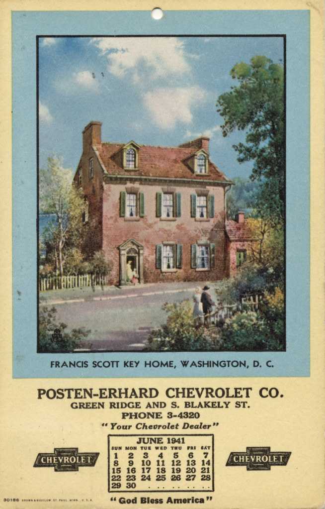 Key Mansion in Here's a fanciful painting of th… Flickr