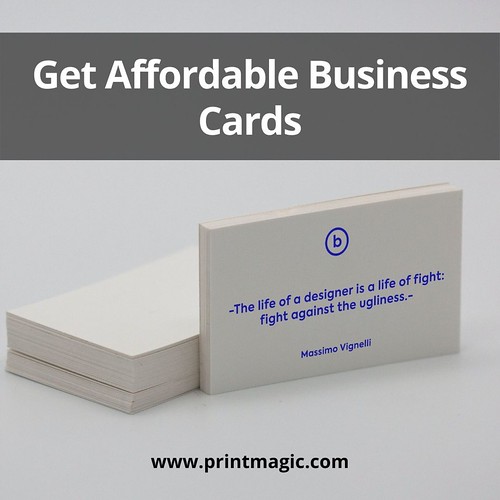 Affordable Business Cards Get Affordable Business Cards On… Flickr
