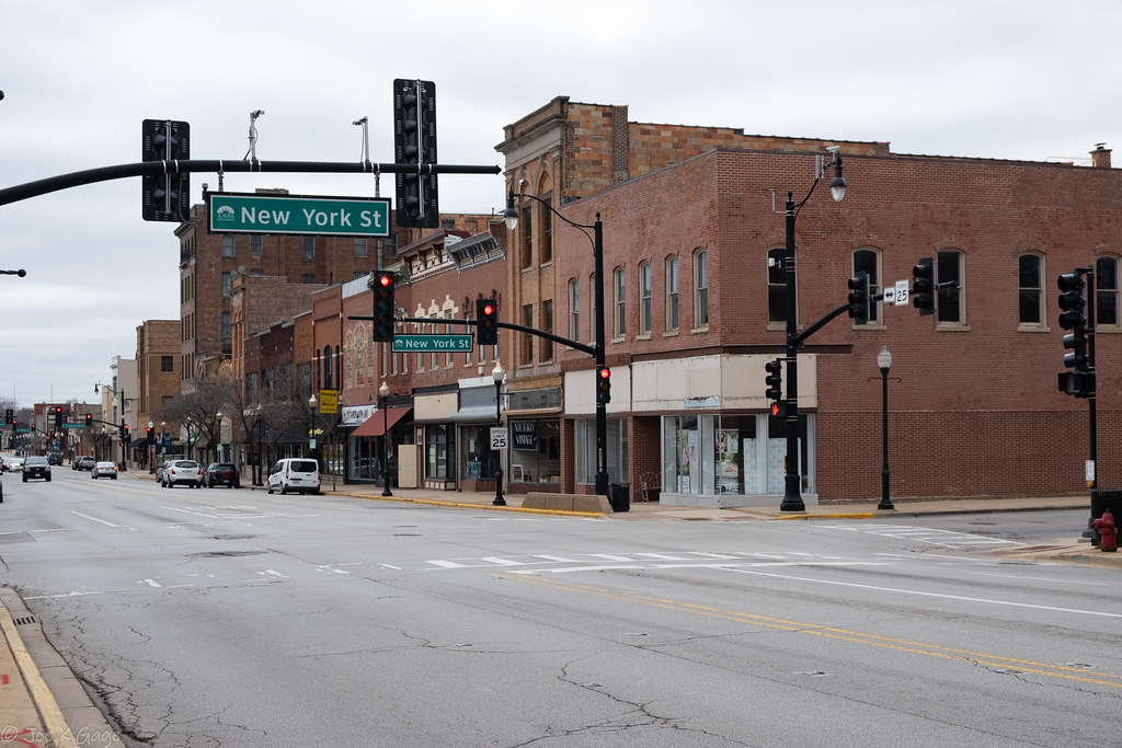New York Street Aurora, IL Joseph Gage Flickr