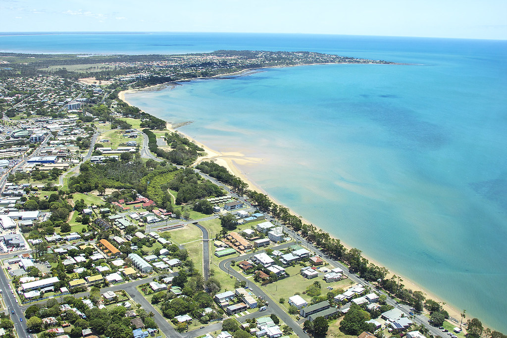 Hervey Bay from bird's eye view For More Photos, please vi… Flickr
