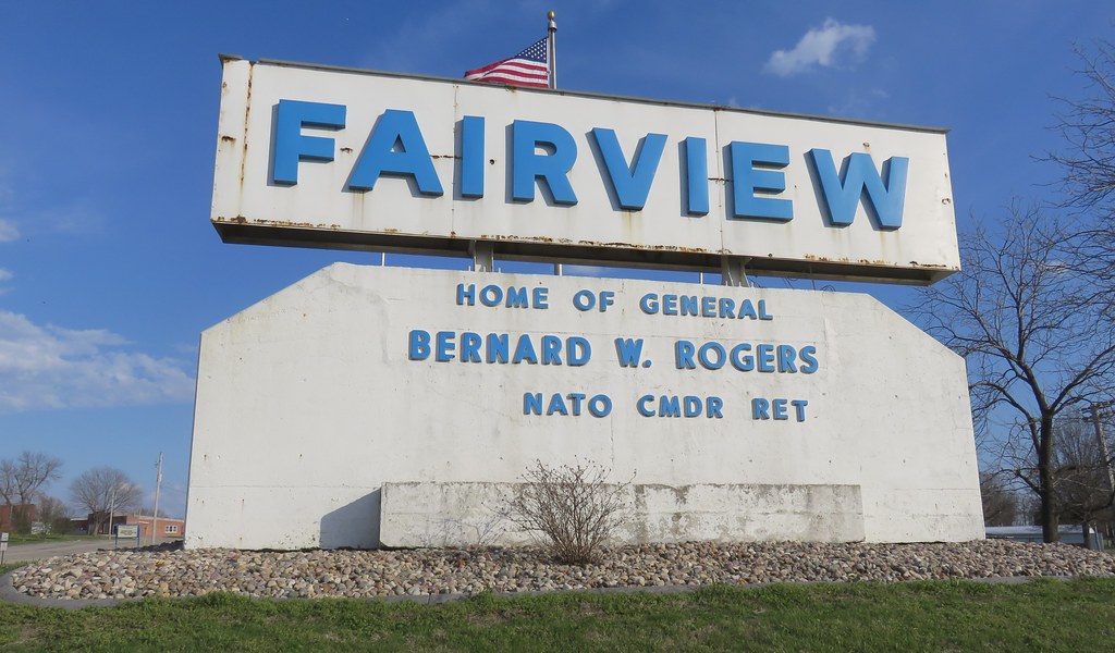 Fairview Sign (Fairview, Kansas) Fairview is locat… Flickr
