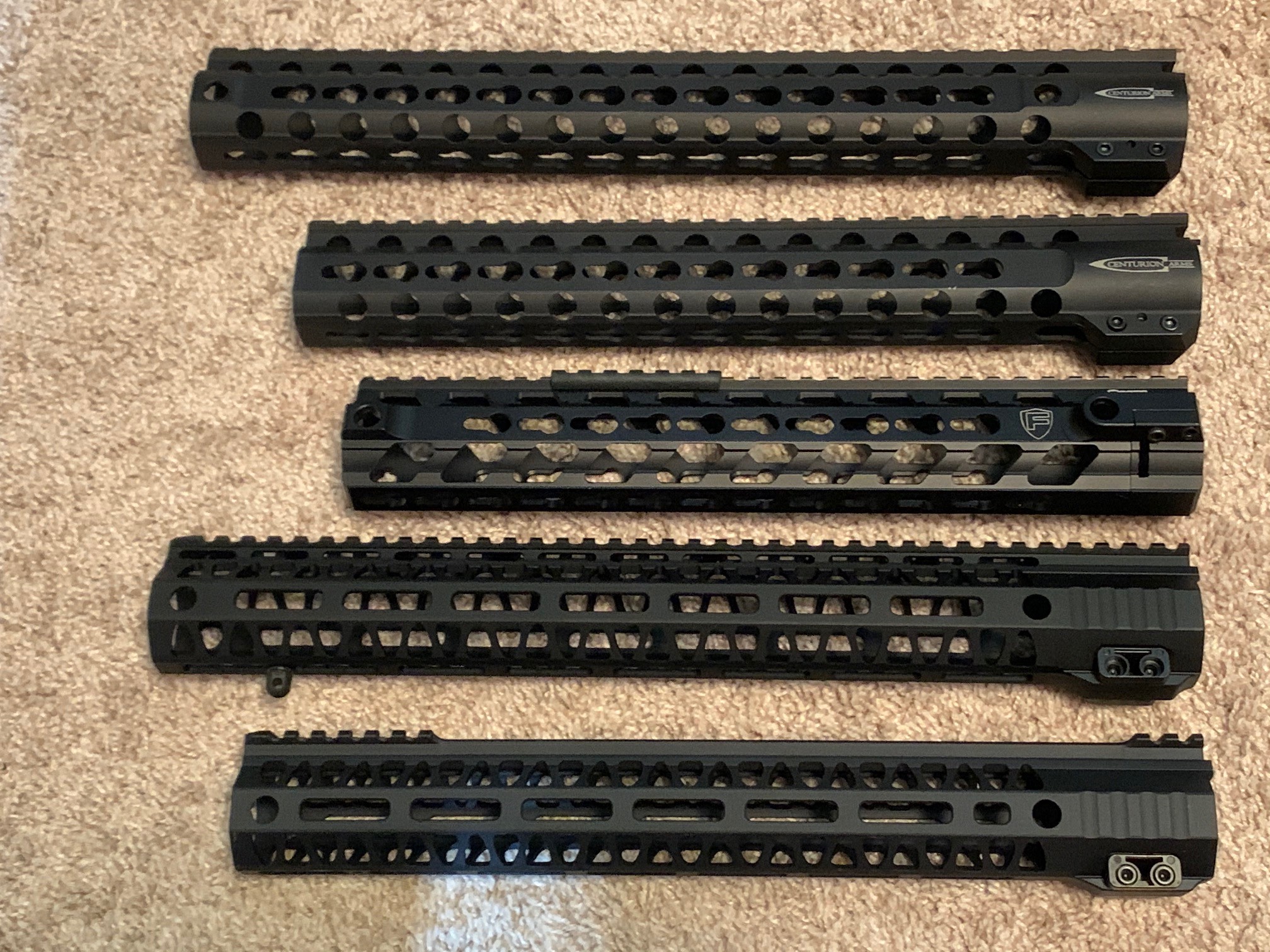 WTS Handguards CMT, Fortis, Centurion Arms
