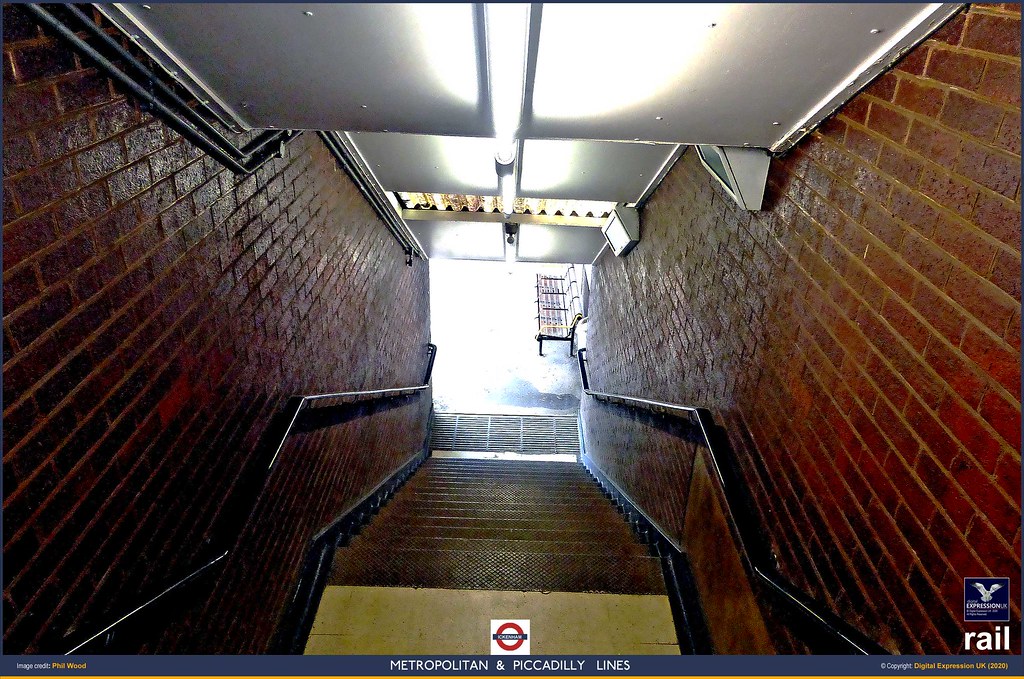 ICKENHAM Underground Station PICTURE ABOVE; The seedy appe… Flickr