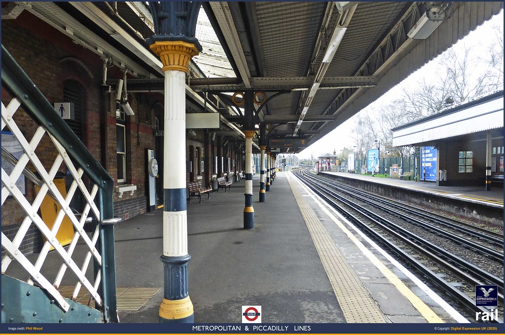 RUISLIP Underground Station PICTURE ABOVE; The purposeful … Flickr