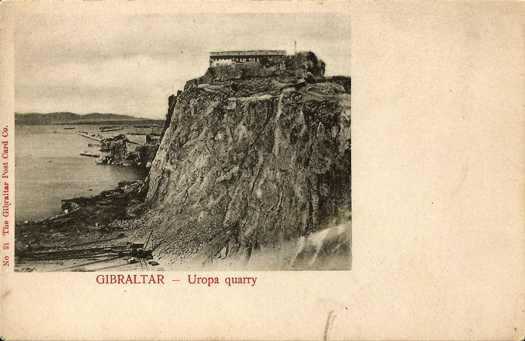 Postcard, Gibraltar, Uropa Quarry, n.d. From the Earl H. "… Flickr