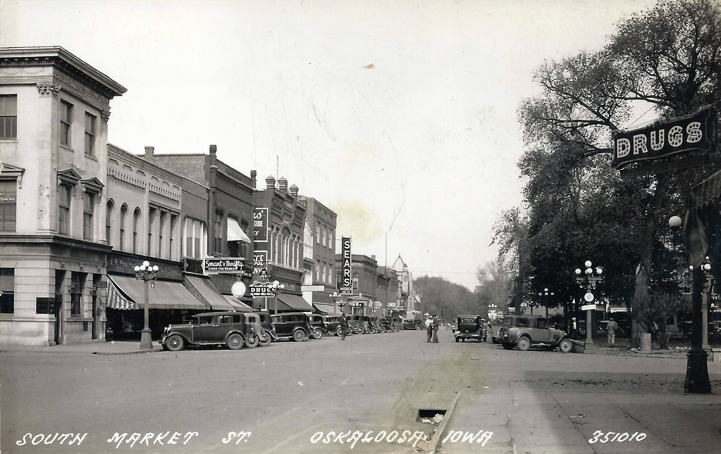 Oskaloosa, Iowa, South Market Street, Business District Flickr