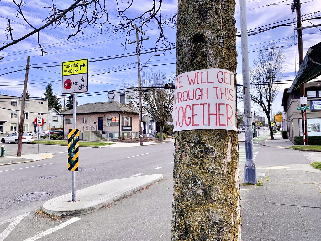 Seattle During WA's Stay Home, Stay Safe Order Flickr