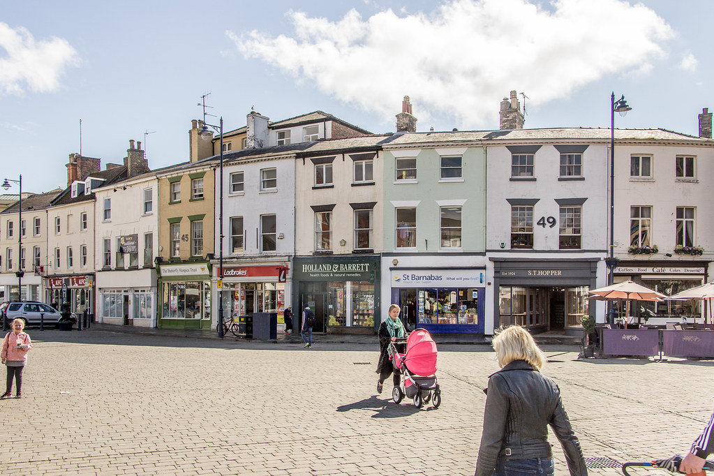 Market Place, Boston, England Grade II listed historic bui… Flickr