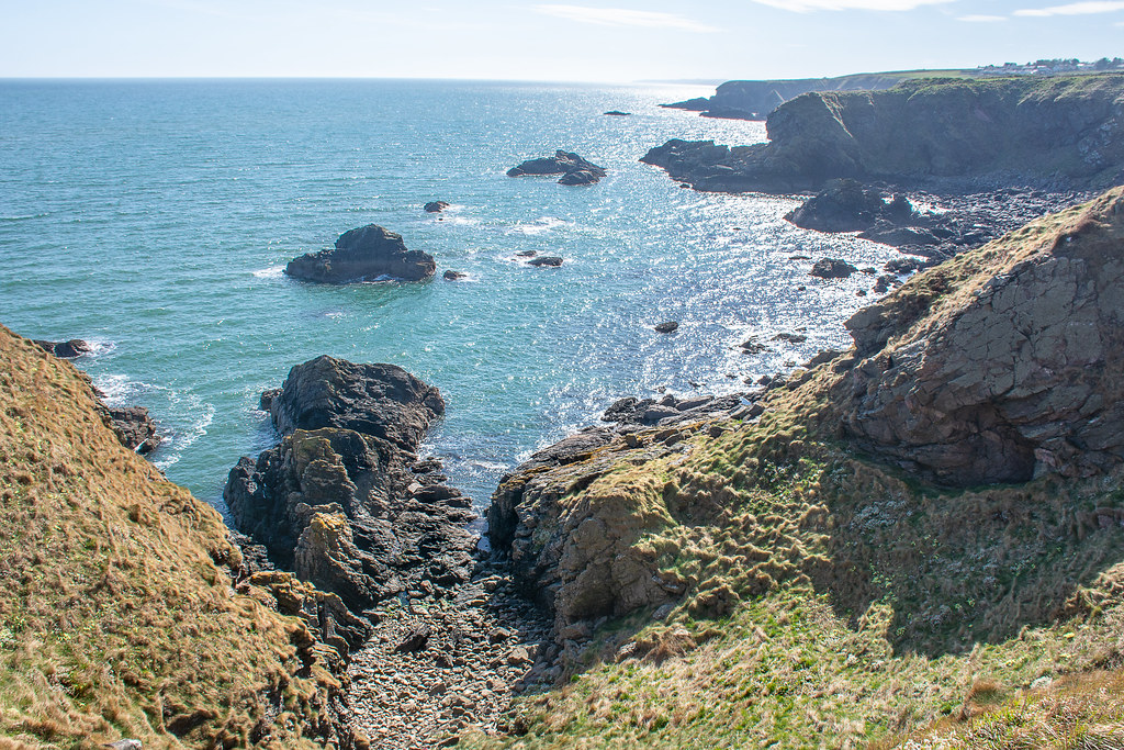 Coastal walk. Old Portlethen to Downies, Aberdeenshire. Ian Kenn