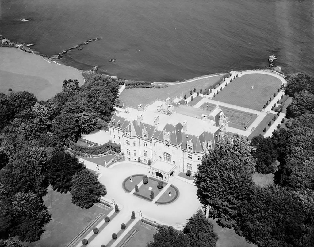 Robert_Goelet_IVs_Ochre_Court_Estate_Newport_RI1 1932 b… Flickr
