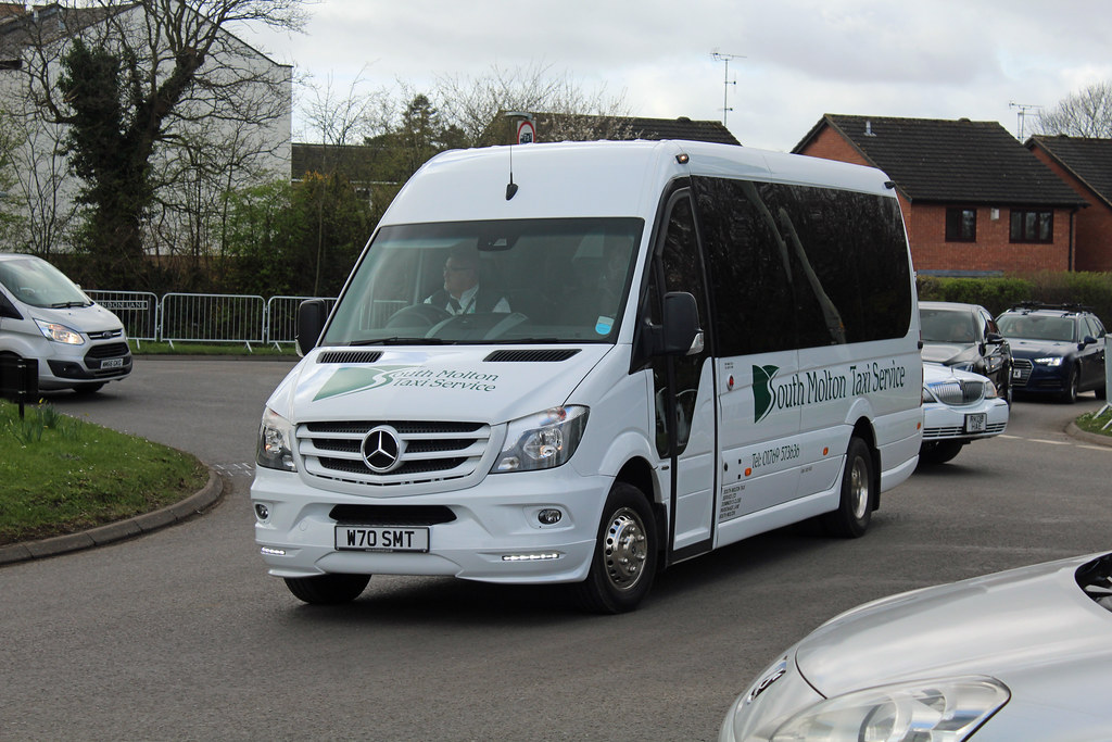 South Molton Taxis W70 SMT, Mercedes Sprinter outside Chel… Flickr