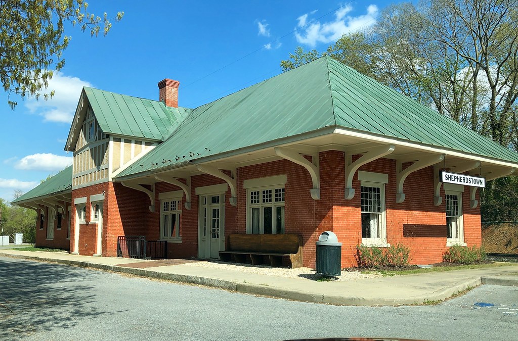 Shepherdstown, West Virginia Train Station RedRipper24 Flickr