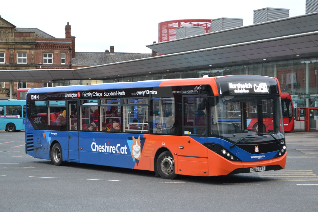 Warrington's Own Buses 208 CH62CAT Seen in Warrington 12th… Flickr