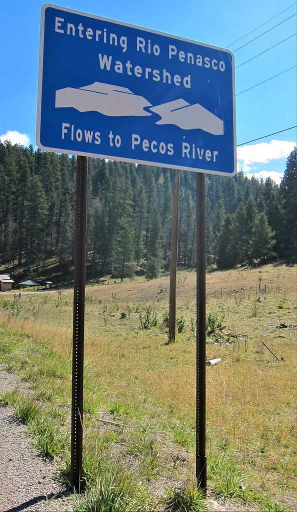 Rio Penasco Watershed Sign Cloudcroft, New Mexico Flickr