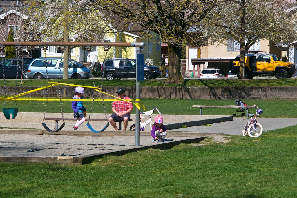 All city playground equipment, such as this at Collingwoo… Flickr