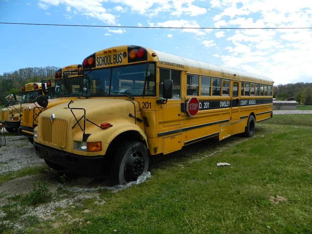 Owsley County Schools 201 Bus lot Booneville, KY. Bus is… Flickr