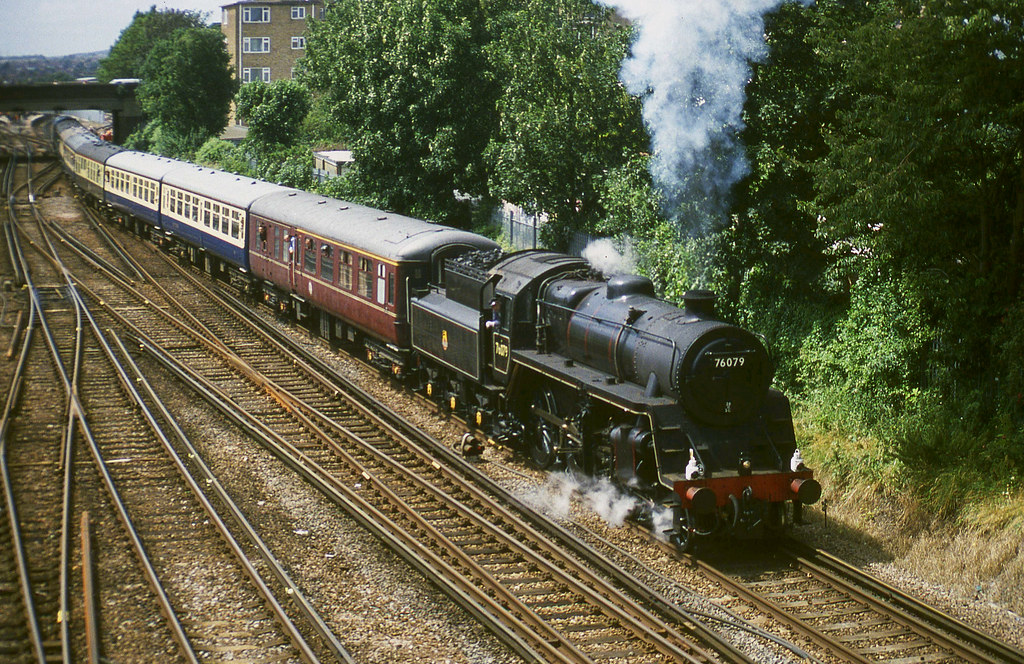 Hove; Class 4 No76079 TauntonBrighton 1.7.07. 1st July
