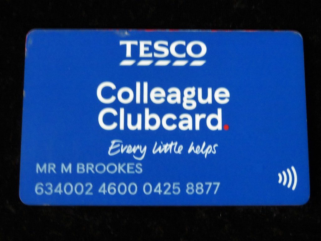 Tesco Deactivated Colleague Clubcard Every little helps Flickr