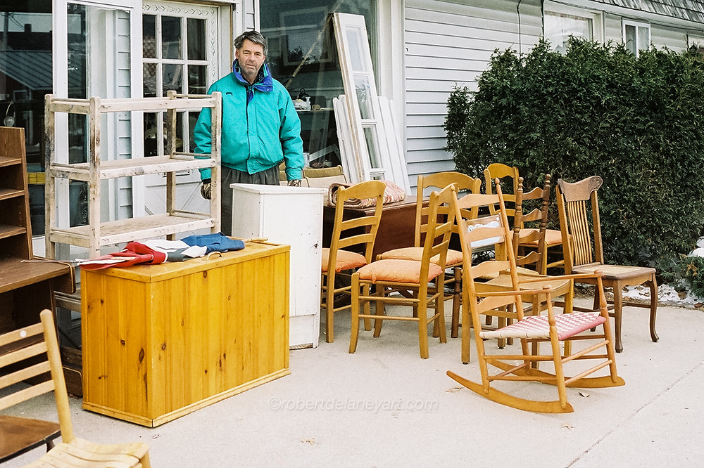 Used Furniture, Main Street Yarmouth, 2008 Peter selling f… Flickr