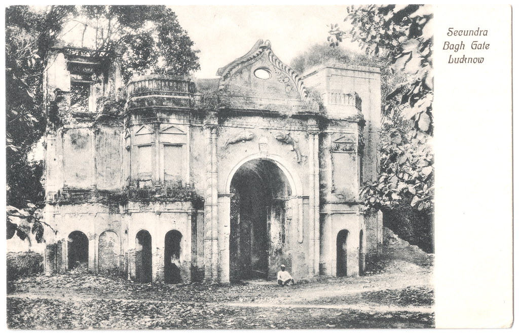 Lucknow Secundra Bagh Gate. And Wholesale Slaughter. a photo on