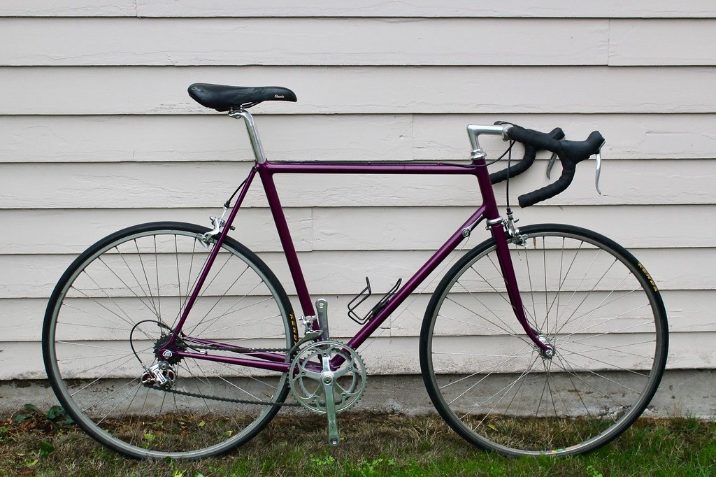 Vintage Tom Ritchey Built Road Bike Frame Fork Steel 1978 … Flickr