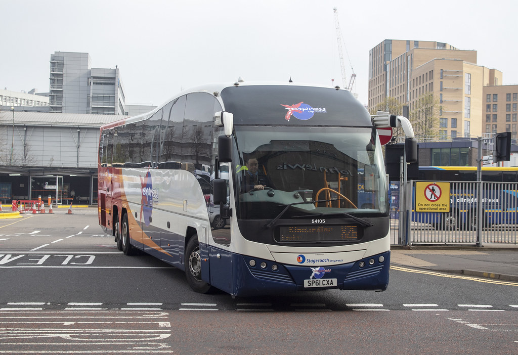 Stagecoach Fife 'Express' Plaxton Elite SP61 CXA 54105 , B… Flickr