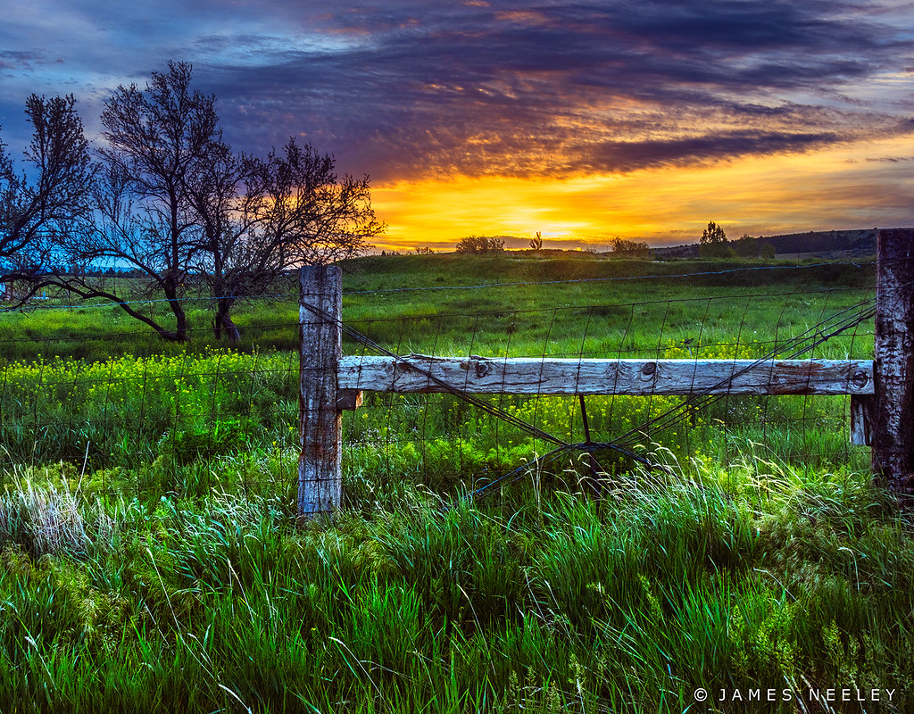 When Light Comes Sunrise near Idaho Falls. James Neeley Flickr