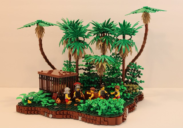 Flickr The LEGO Palm Trees Pool