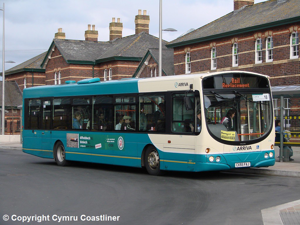 ARRIVA Buses Wales 2798 CX55 FAJ Seen in Rhyl bus statio… Flickr