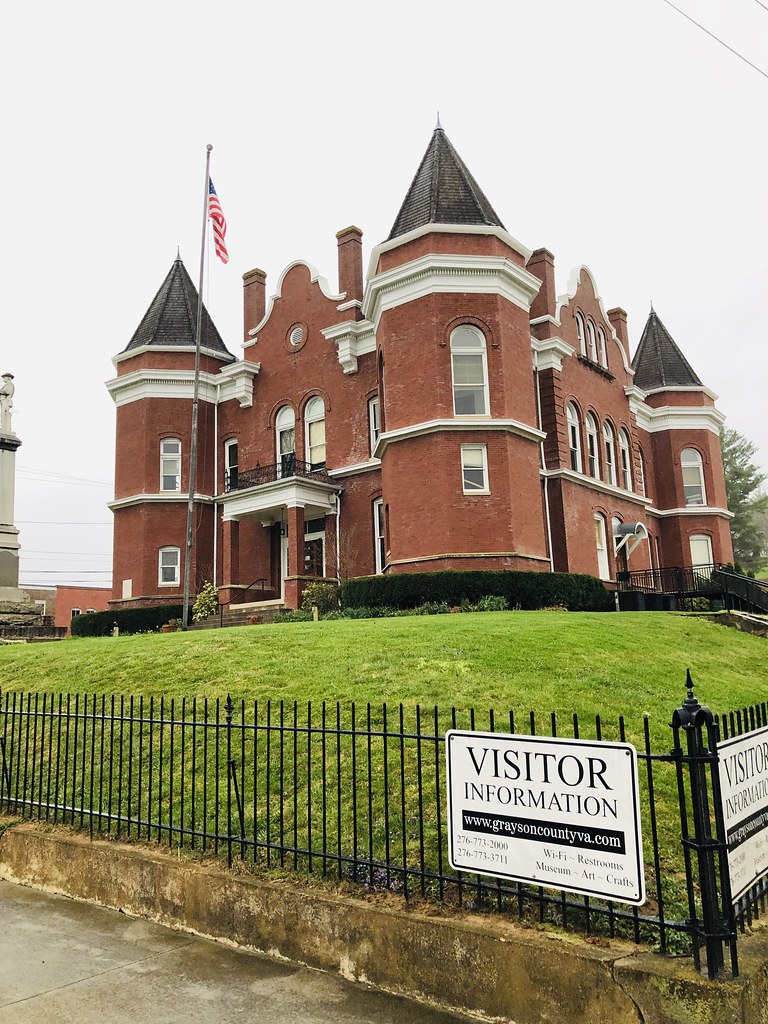 Historic Grayson County Courthouse in Independence, Virgin… Flickr