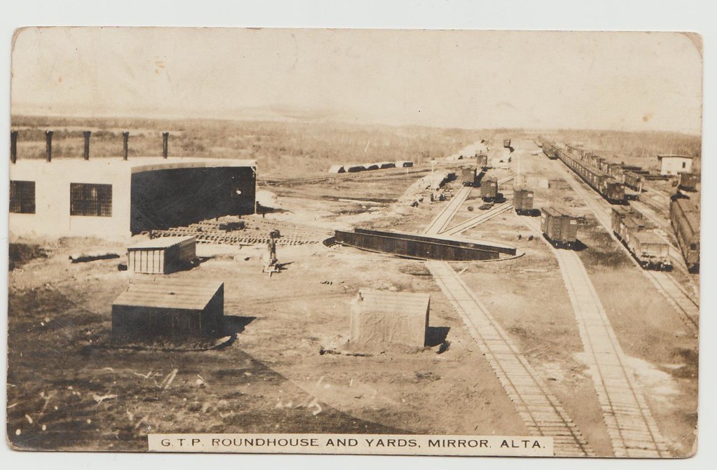 G.T.P. ROUNDHOUSE AND YARDS, MIRROR ALBERTA Jason Woodhead Flickr