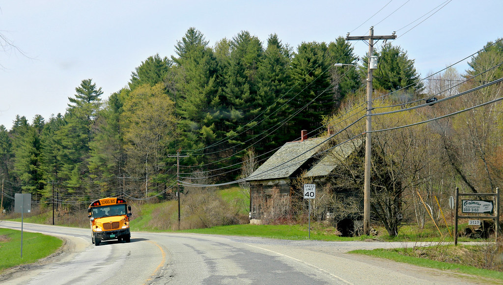 on the road vermont route 15 morrisville Flickr