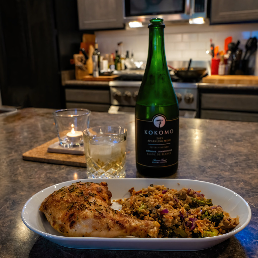 Bird and Bubbles More COVID cooking! Roasted quarters and … Flickr