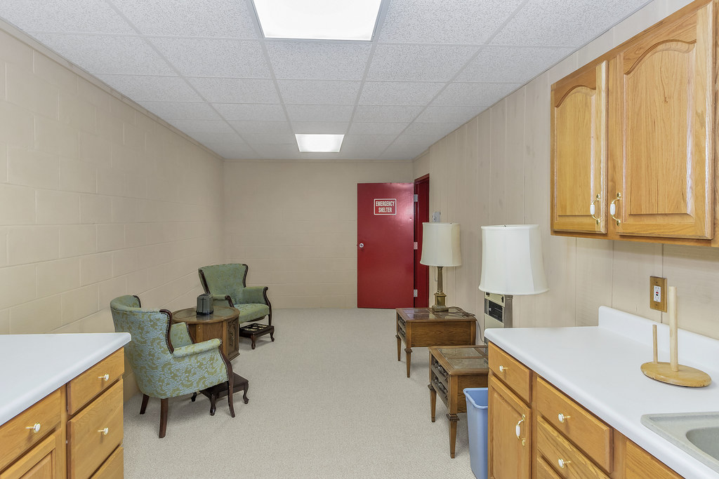 and Sitting Area in Storm Shelter John Coley Flickr