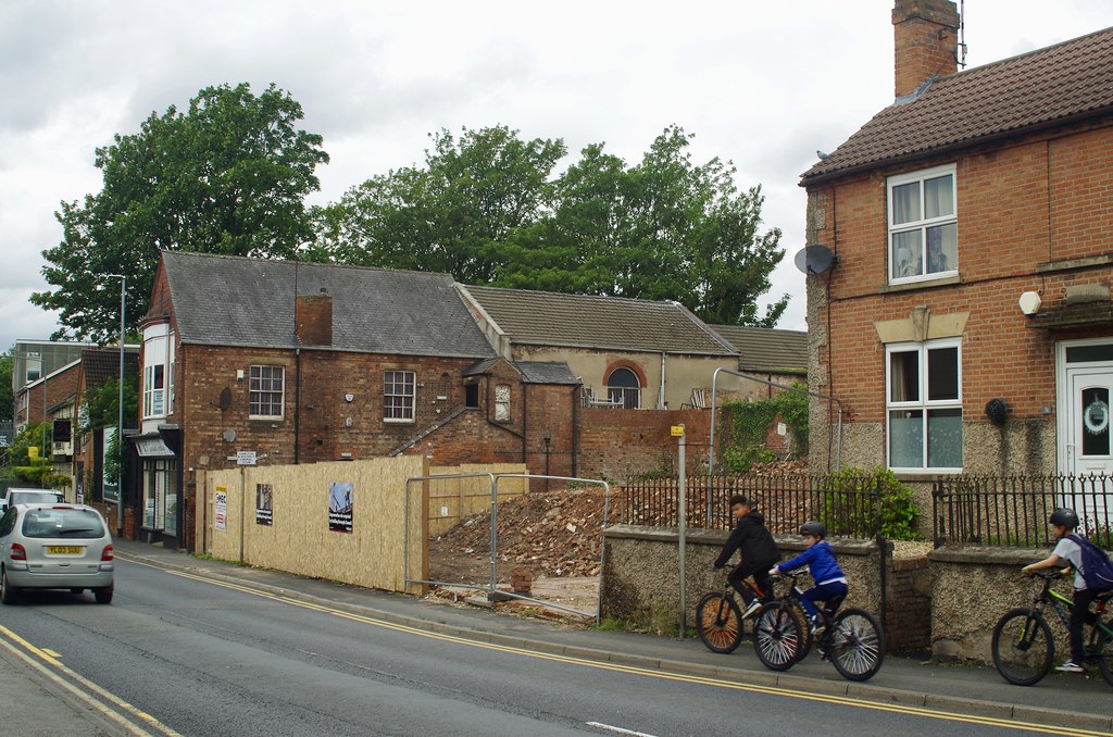 Burton Road, Carlton, Nottingham after demolition, June … Flickr