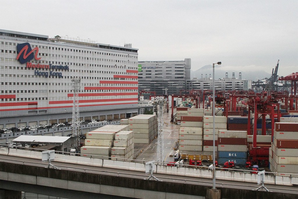 Multi storey warehouse at the Modern Terminals complex Flickr