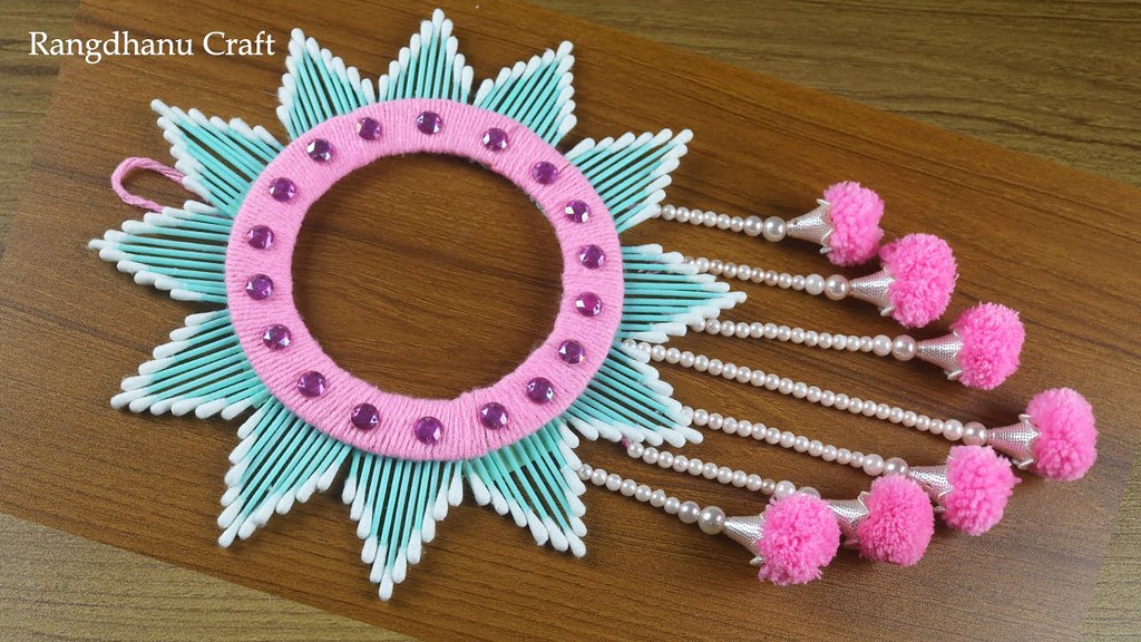 How To Make Beautiful Door /Wall Hanging Toran // Amazing … Flickr