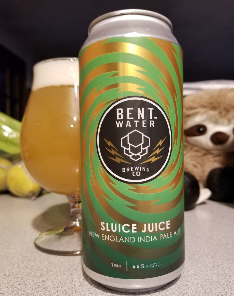 Sluice Juice New England IPA Bent Water Brewing Company Ly… Flickr