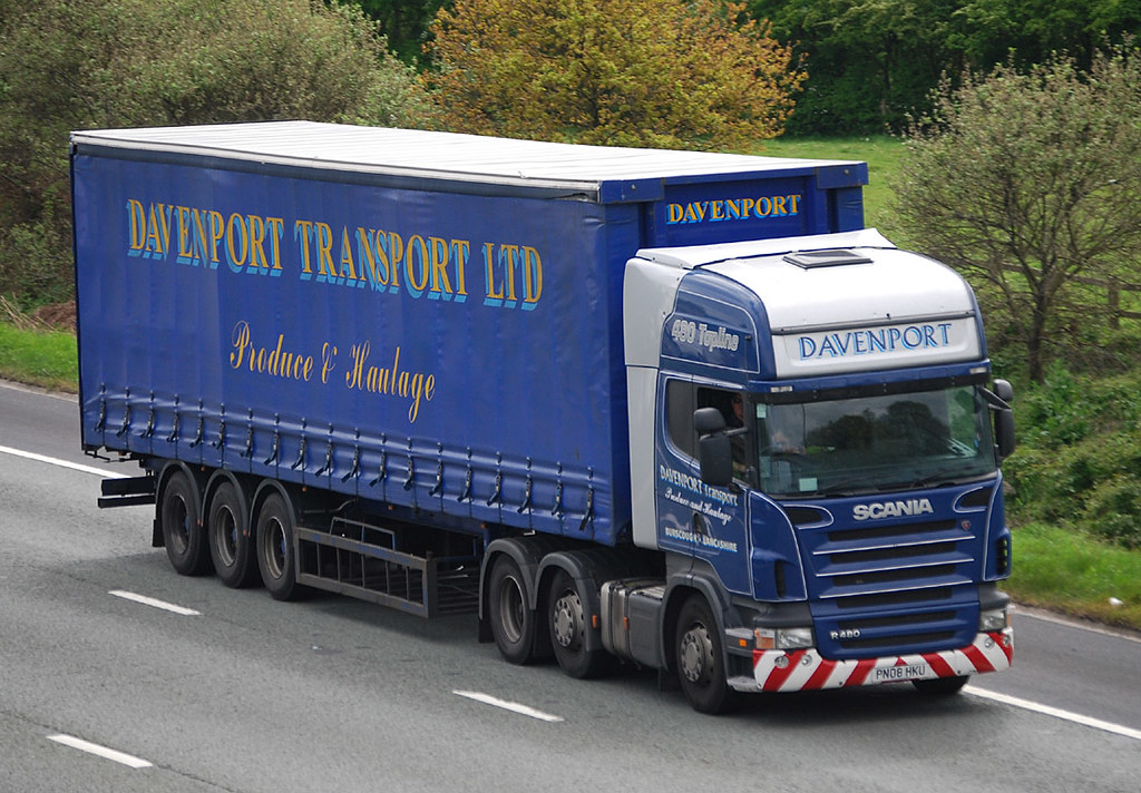 Davenport Transport PN08HKU M6 Alsager 19/05/2010 Flickr
