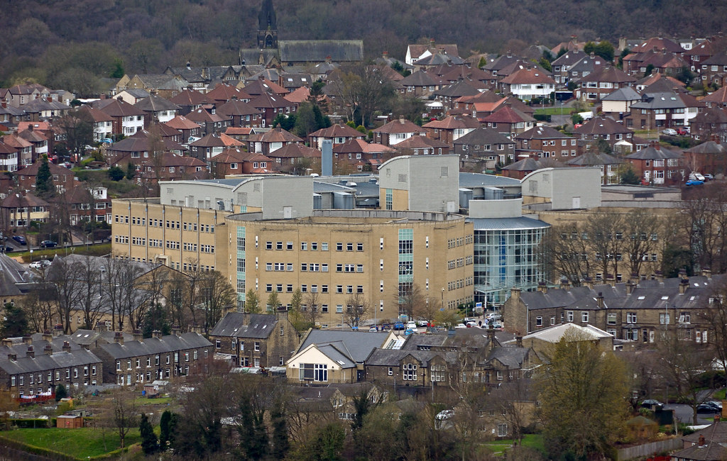 Calderdale Royal Hospital Halifax "Thank You NHS" Flickr