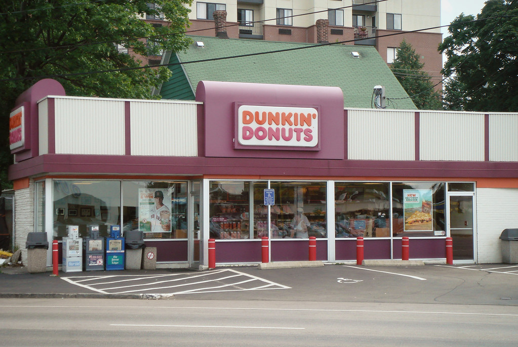 Dunkin' Donuts Store 1; Quincy, MA in 2008 Located on the… Flickr