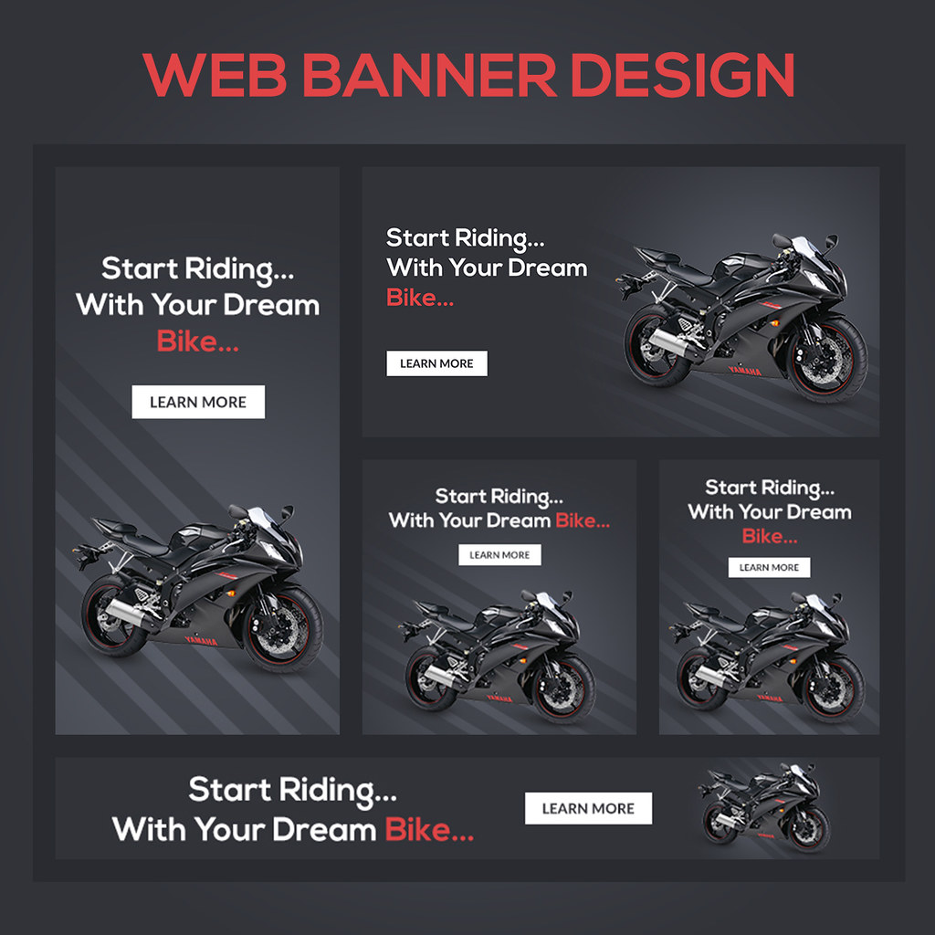Bike Web Banner Design Honda web Banner Hi, I’m Hafijur … Flickr