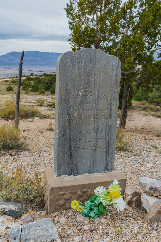 Cemetery in the Ghost Town of Osceola, Nevada Cemetery in … Flickr
