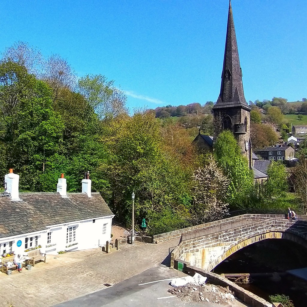 The beautiful small town of Ripponden in Calderdale,West Y… Flickr