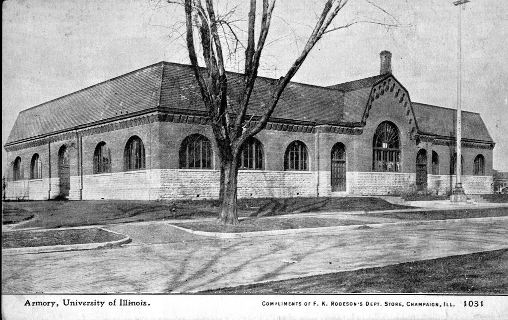 Armory (original building), University of Illinois, vintag… Flickr
