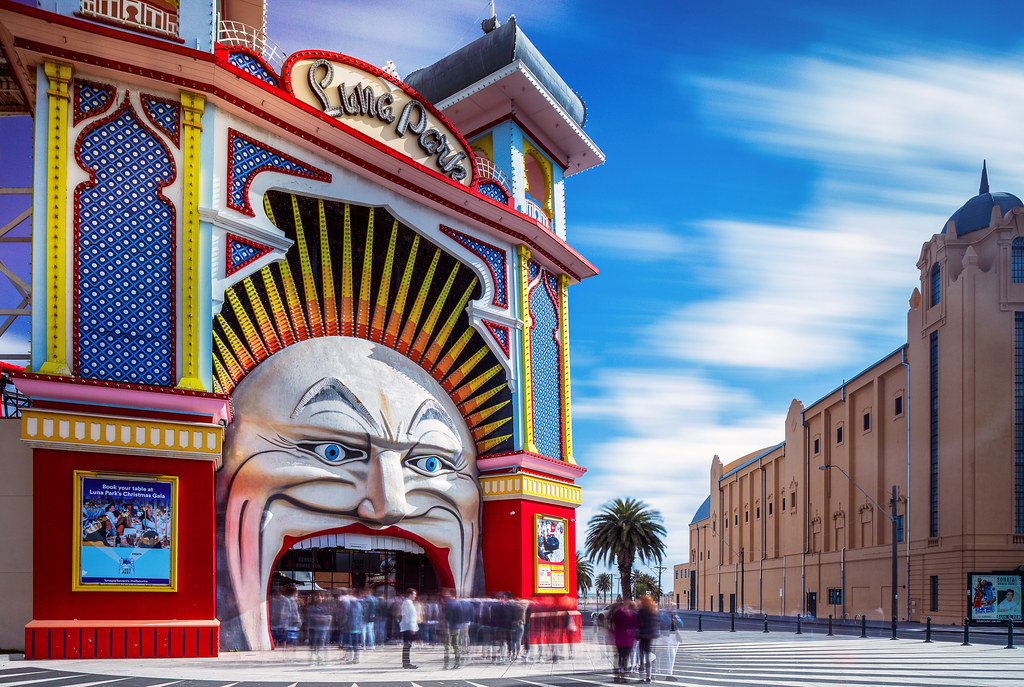 LUNA PARK, MELBOURNE, AUSTRALIA. All images © by the
