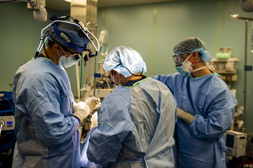 Navy Doctors Perform a Surgery Aboard USNS Comfort Flickr