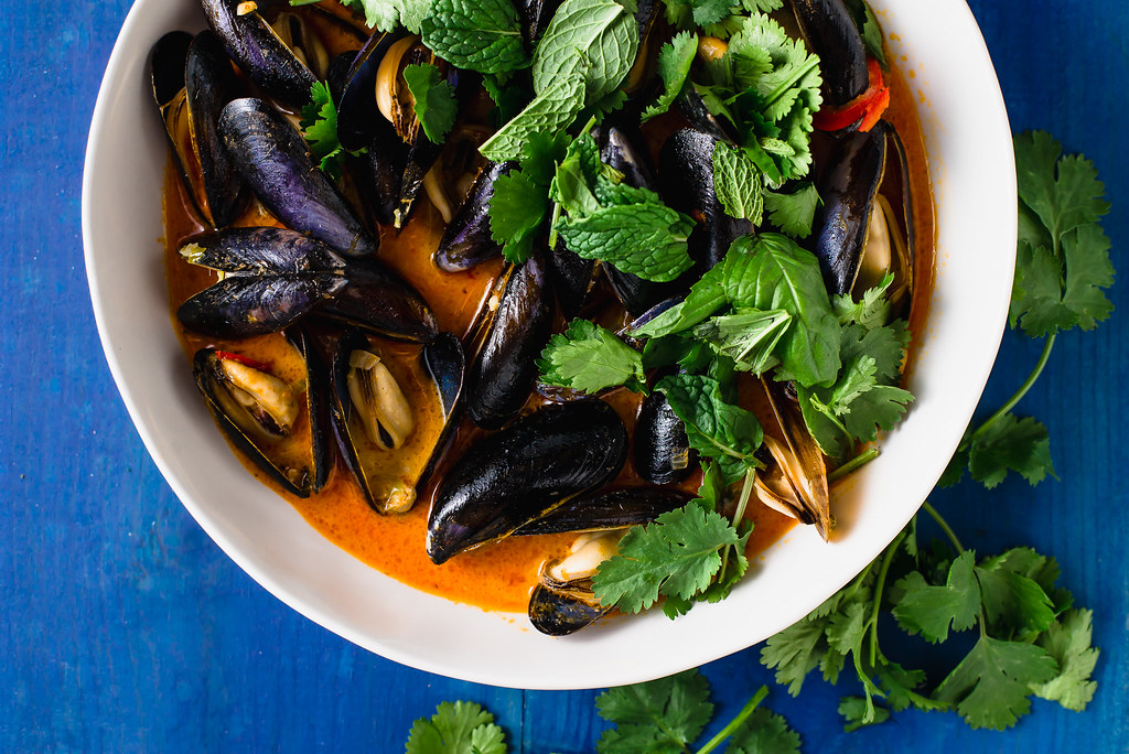 Coconut Curry Mussels The Little Ferraro Kitchen