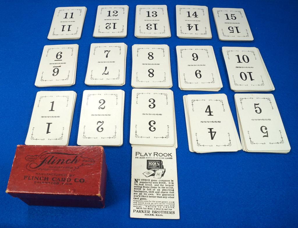RD19073 Antique 1913 FLINCH CARD Co. GAME Kalamazoo Mich 1… Flickr