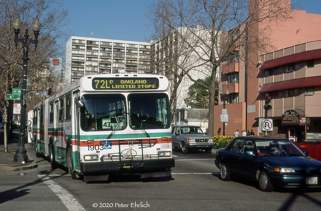 AC TRANSIT1903 at Broadway/6th Street, Oakland IB Flickr